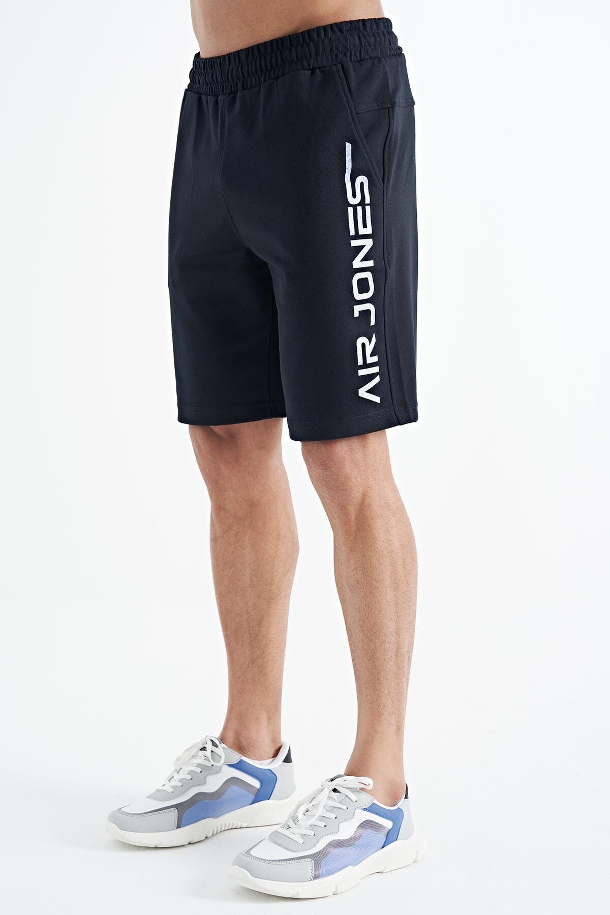 Alva Navy Blue Printed Men's Shorts - 81245