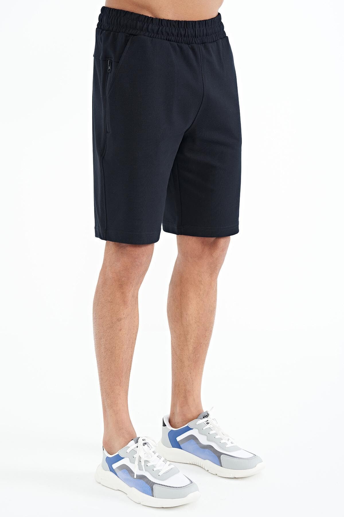 Alva Navy Blue Printed Men's Shorts - 81245