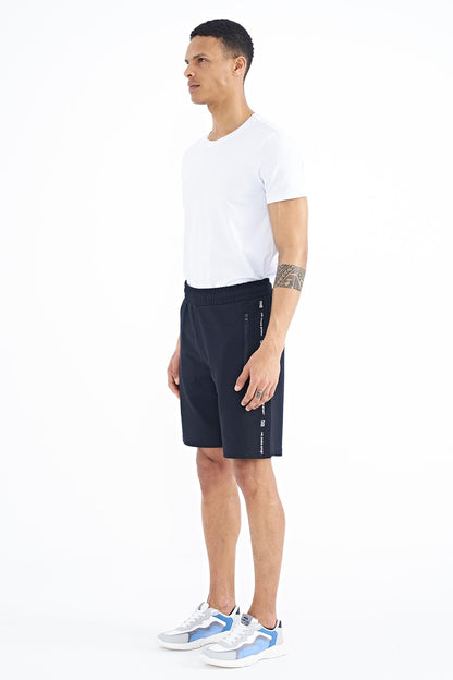Alfred Navy Standard Fit Men's Shorts - 81244