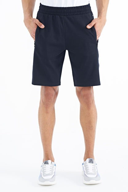 Alfred Navy Standard Fit Men's Shorts - 81244
