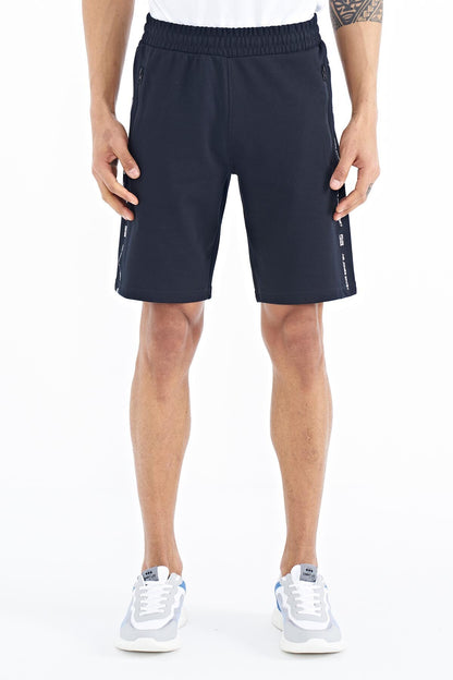 Alfred Navy Standard Fit Men's Shorts - 81244