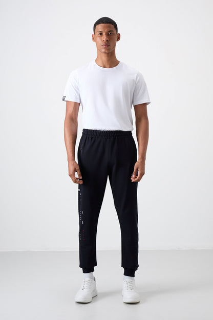 Rory Navy Blue Jogger Men's Tracksuit Bottom - 84909