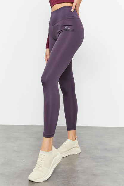 High Waist Stretch Slim Fit Narrow Leg Women's Tights - 94545