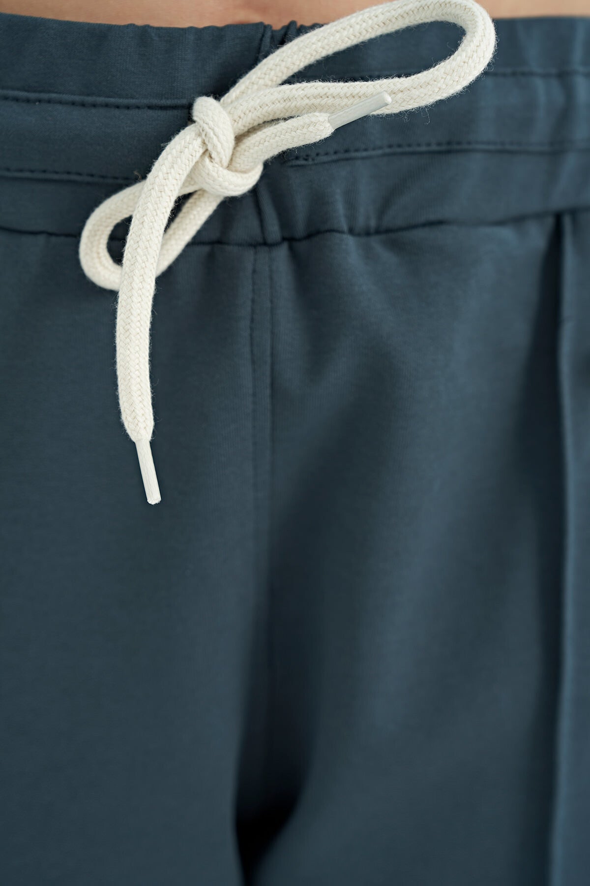 Forest Green Side Striped Hidden Zipper Pocket Detailed Jogger Girl's Tracksuit Bottom - 75122