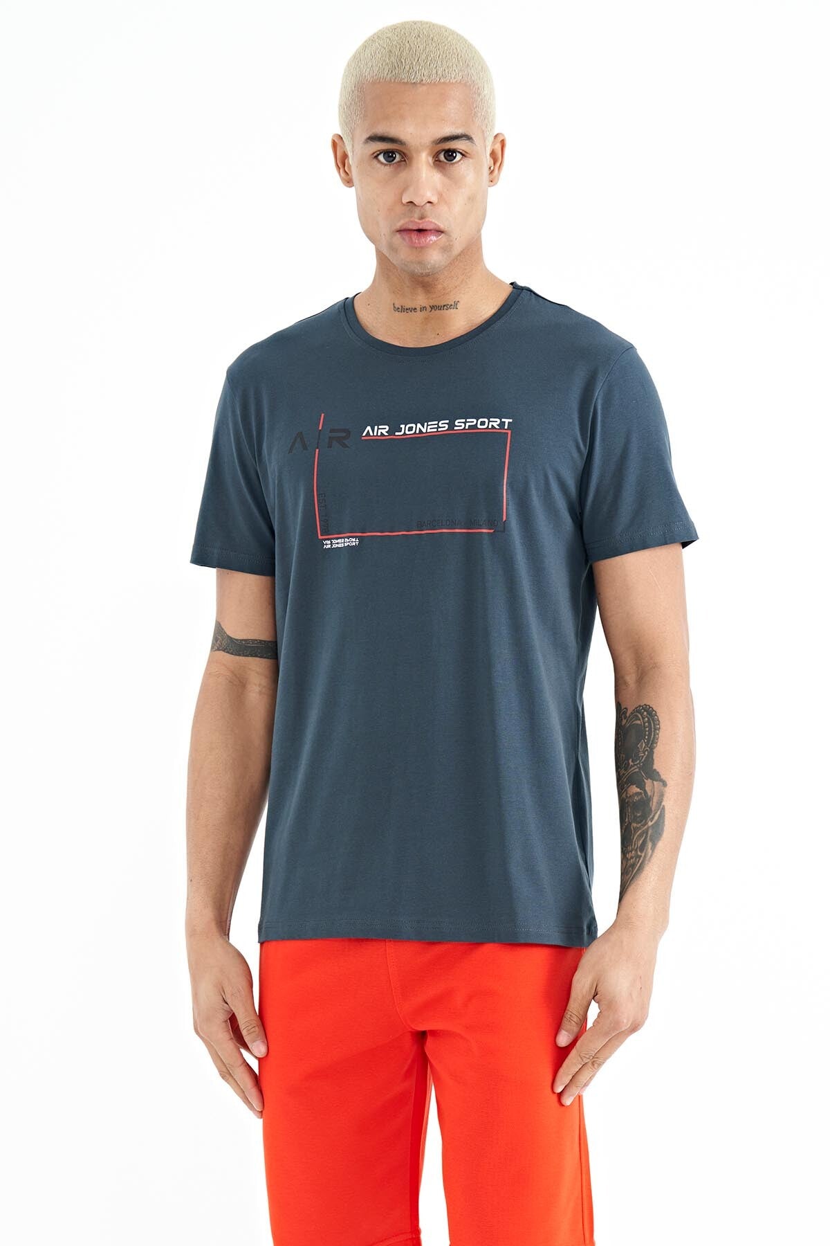 Otis Forest Green Standard Fit Men's T-Shirt - 88228