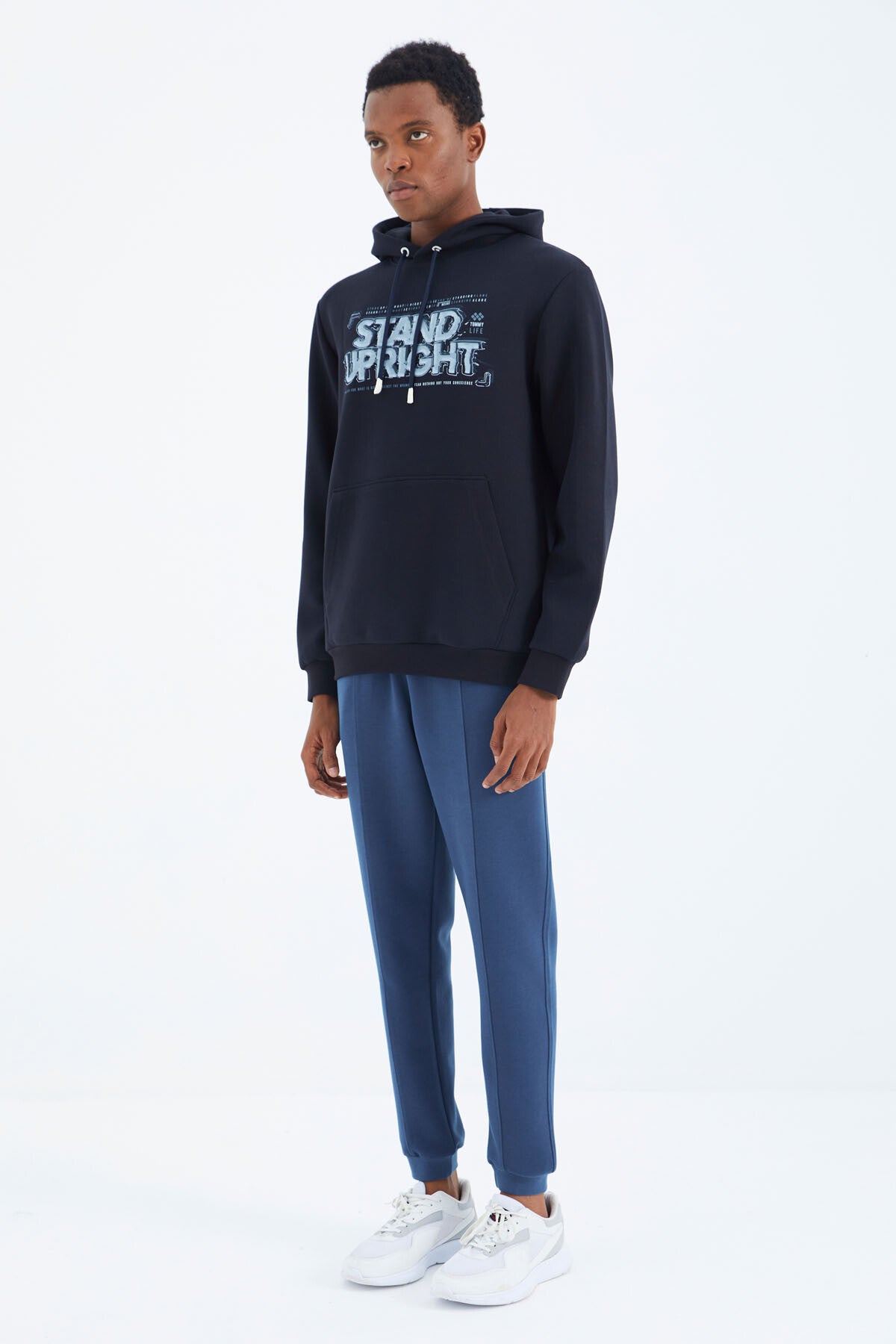 Parlament Laced Front Stitch Detailed Standard Fit Men's Tracksuit Bottom - 84994