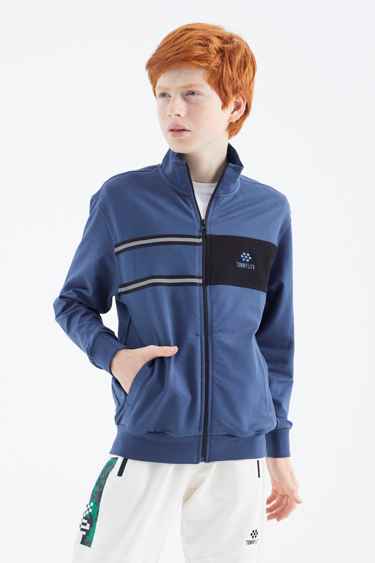 Parliament Straight Collar Boys' Sweatshirt - 11183
