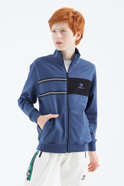 Parliament Straight Collar Boys' Sweatshirt - 11183