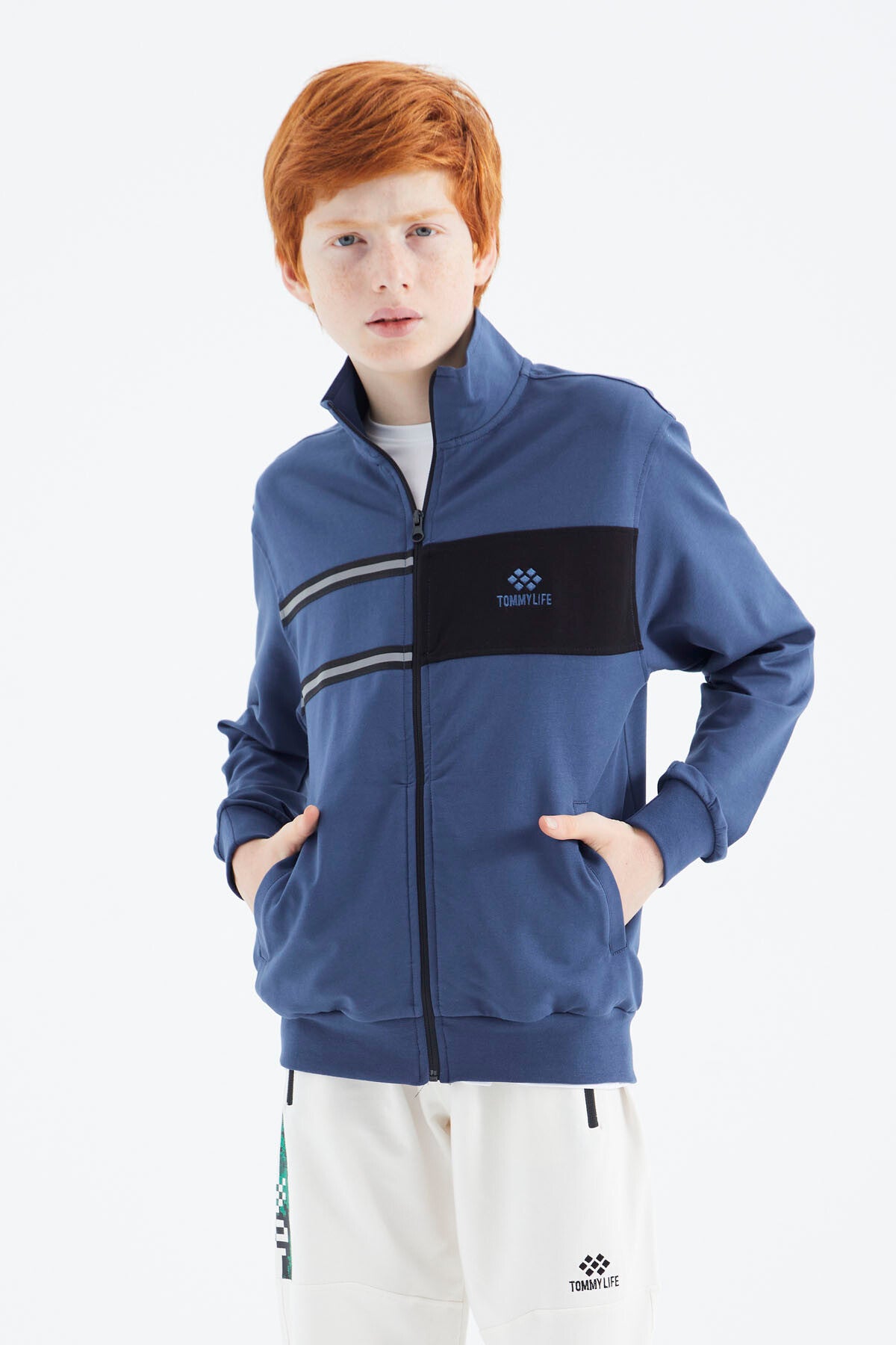 Parliament Straight Collar Boys' Sweatshirt - 11183