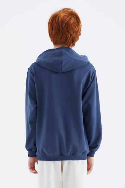 Parlament Hooded Basic Boys' Sweatshirt - 11181