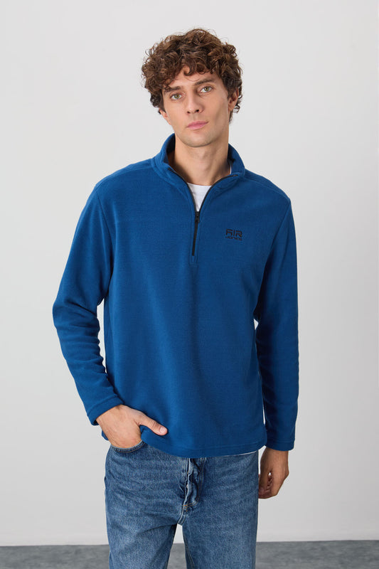 River Parliament High Collar Men's Fleece Sweatshirt - 88310