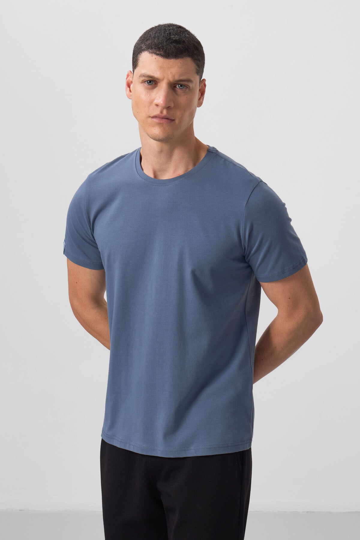 Petrol Men's Basic Short Sleeve Regular Fit O Neck T-shirt - 87911