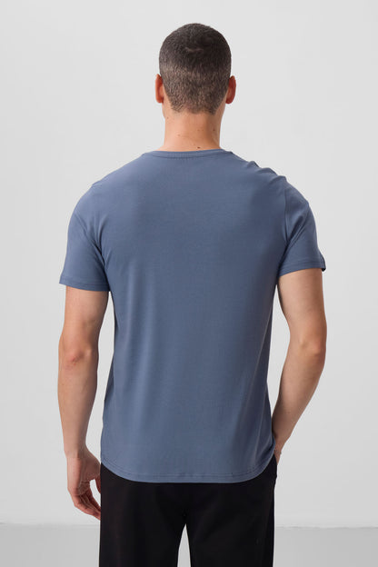 Petrol Men's Basic Short Sleeve Regular Fit O Neck T-shirt - 87911