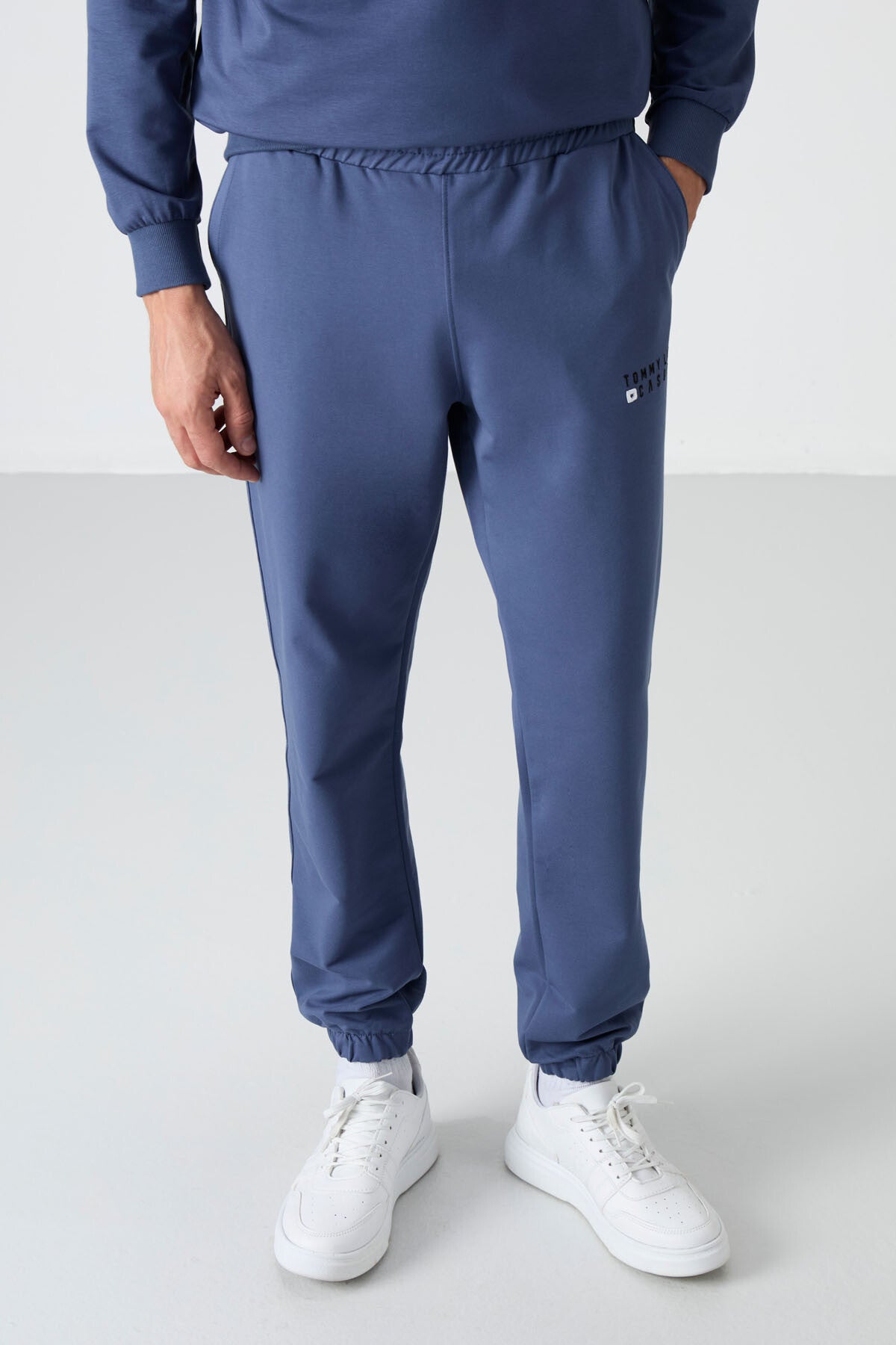Petrol Casual O Neck Elastic Cuffed Cotton Men's Oversize Tracksuit Set - 85120