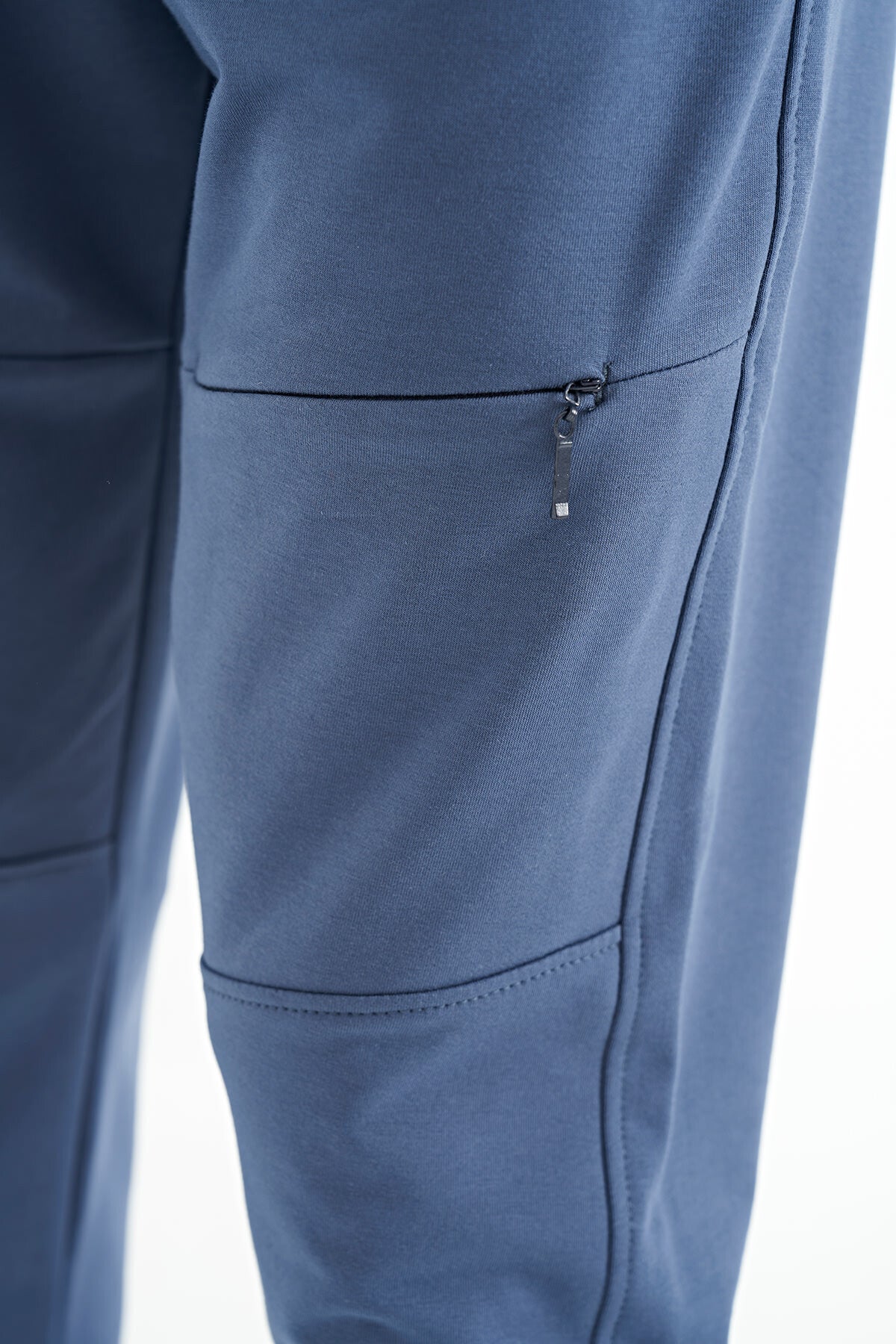 Petrol Hidden Pocket Knee Detailed Standard Mold Men's Jogger Tracksuit Bottom - 84958