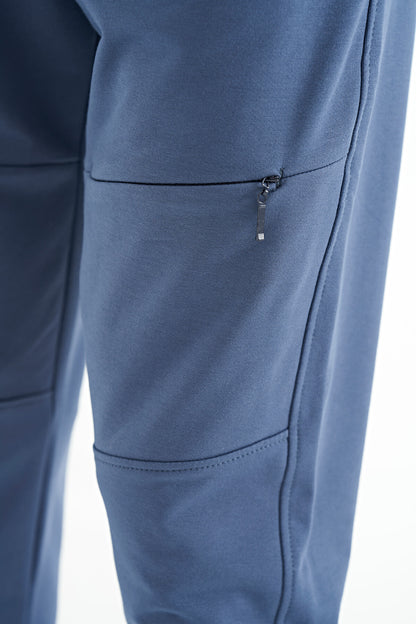 Petrol Hidden Pocket Knee Detailed Standard Mold Men's Jogger Tracksuit Bottom - 84958
