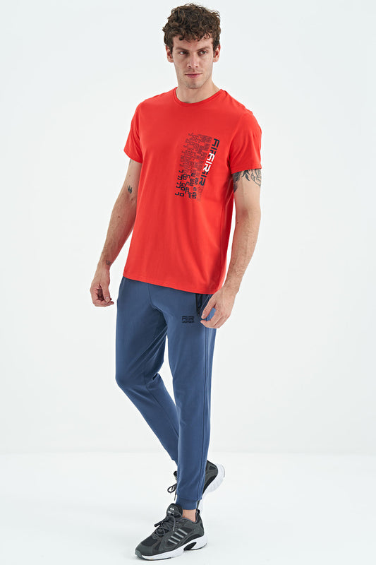 Men's Knitted Waistband Jogger Tracksuit Bottom - 84907