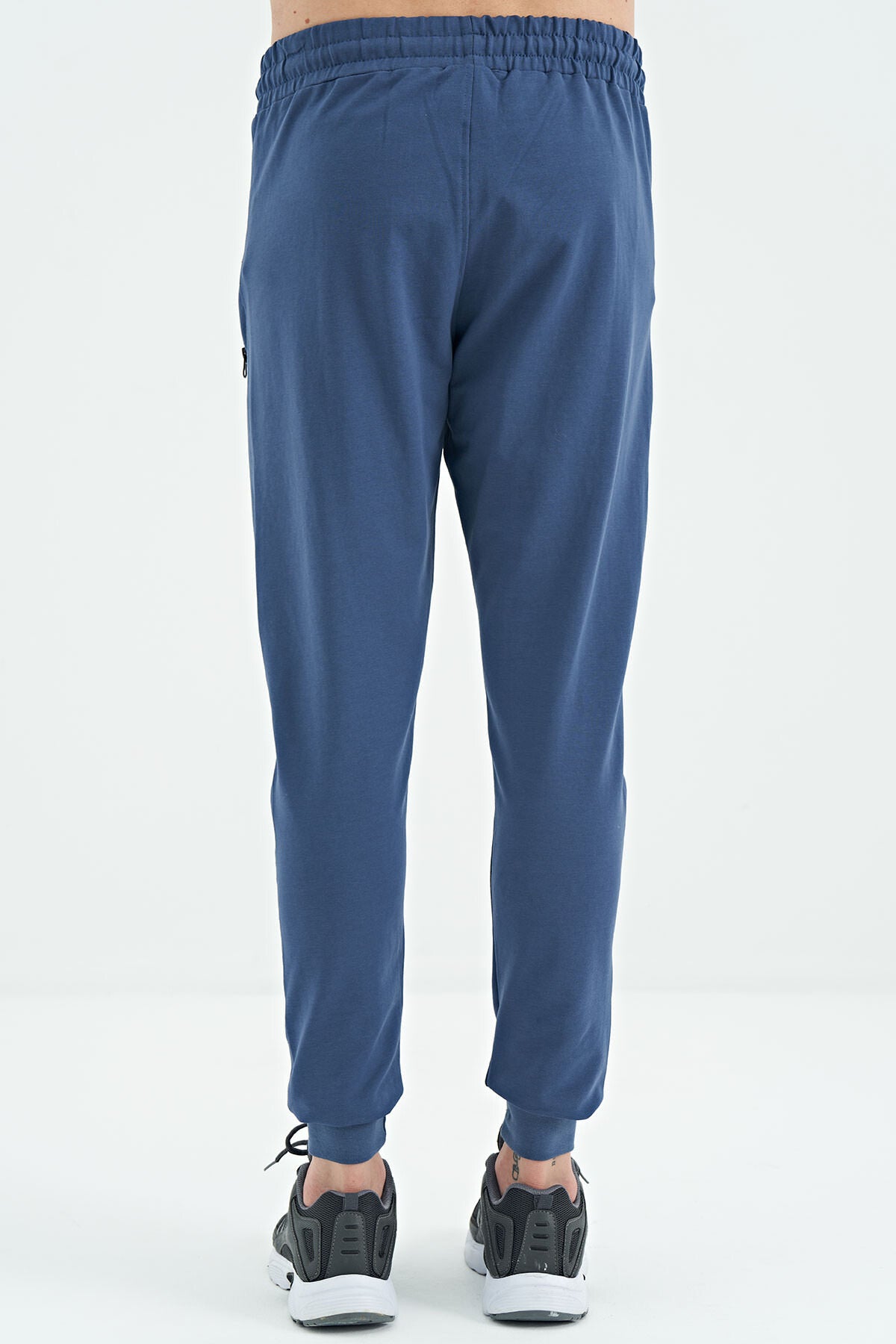 Men's Knitted Waistband Jogger Tracksuit Bottom - 84907