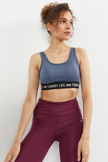 Petrol Standard Mold U Collar Women's Sports Bustier - 97113
