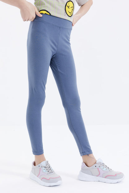 High Waist Slim Fit Girls' Tights - 75047