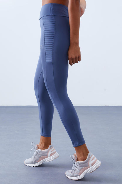 High Waist Wrap-up Slim Fit Skinny Leg Women's Tights - 94568