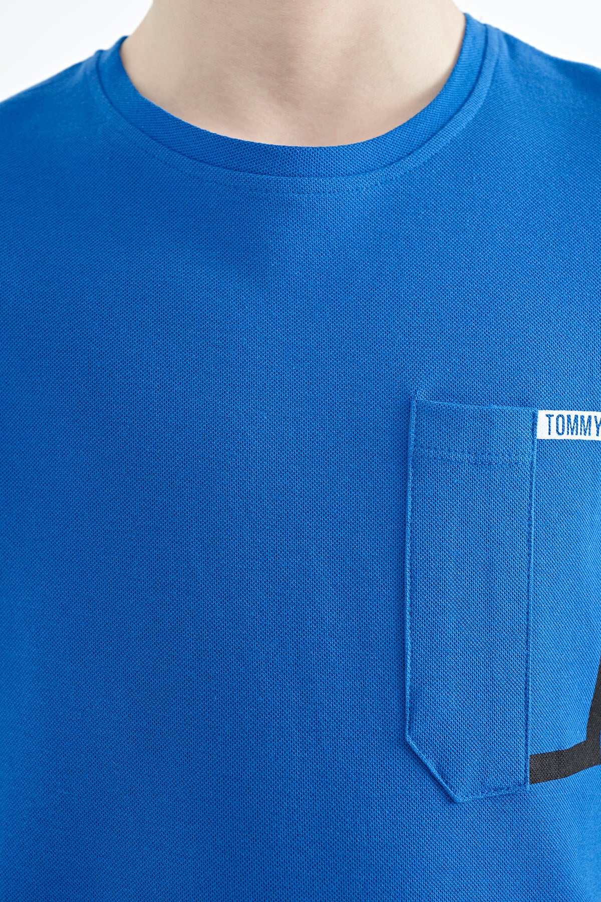 Saks Cep Detailed O Collar Standard Fit Boys T-Shirt - 11120