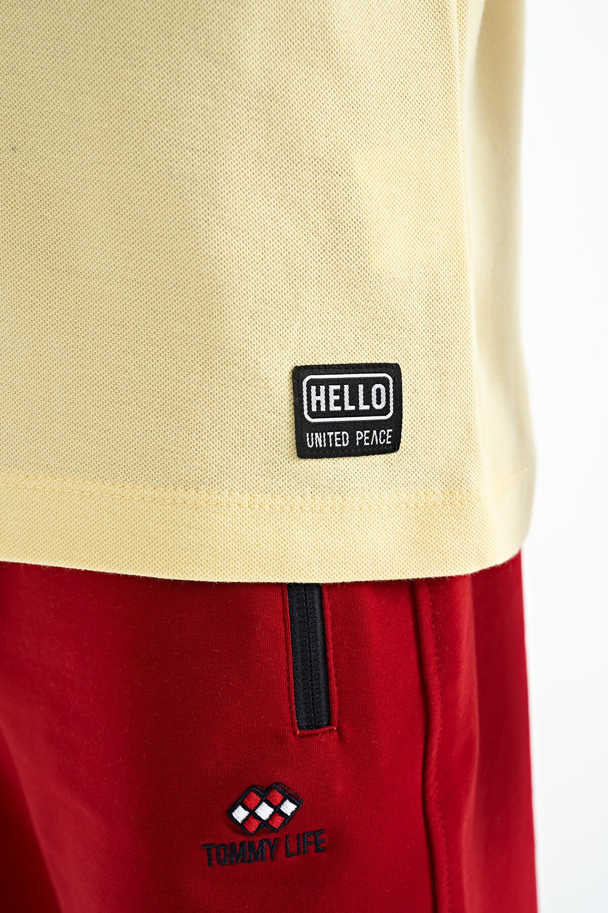Yellow Print Detailed O Collar Standard Fit Boys T-Shirt - 11145
