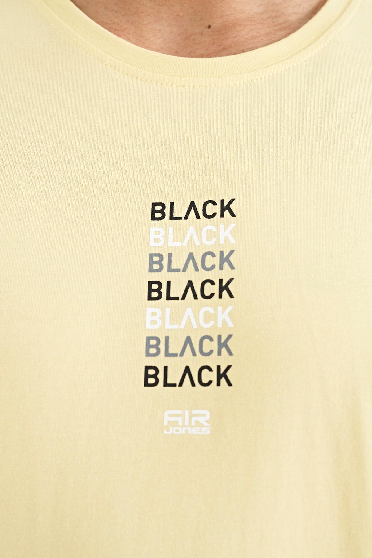 Tylor Yellow Printed Men's T-Shirt - 88227