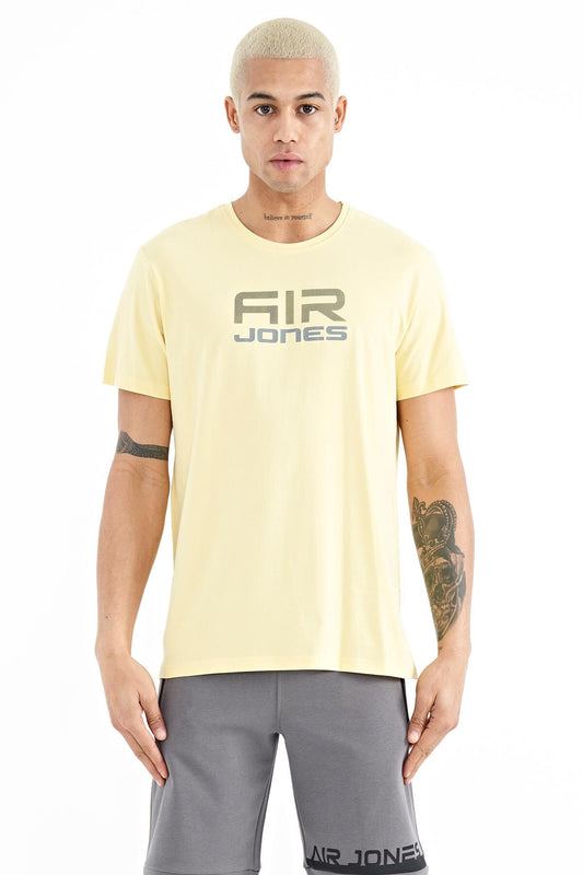 Liam Yellow Standard Fit Men's T-Shirt - 88207