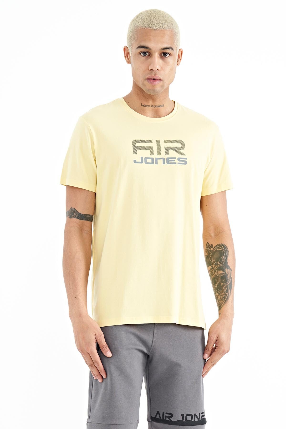 Liam Yellow Standard Fit Men's T-Shirt - 88207