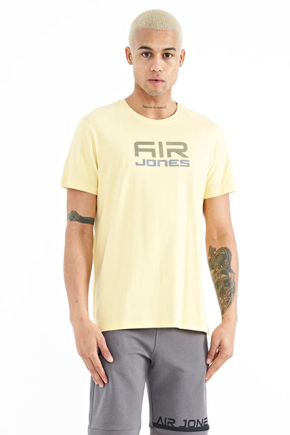 Liam Yellow Standard Fit Men's T-Shirt - 88207