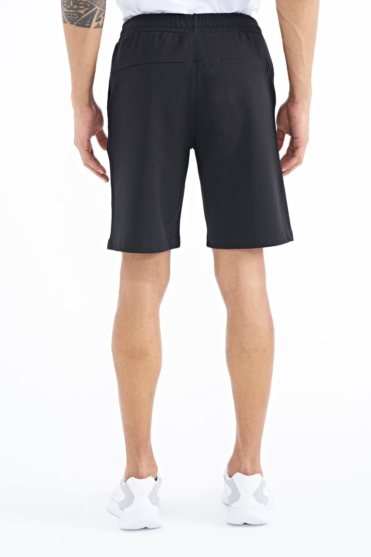 Evan Black Standard Fit Men's Shorts - 81240
