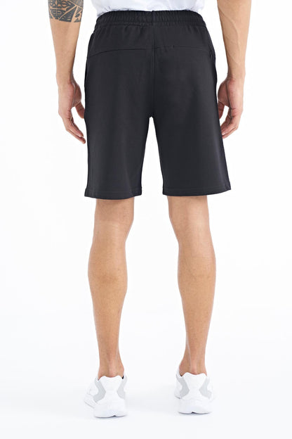 Evan Black Standard Fit Men's Shorts - 81240