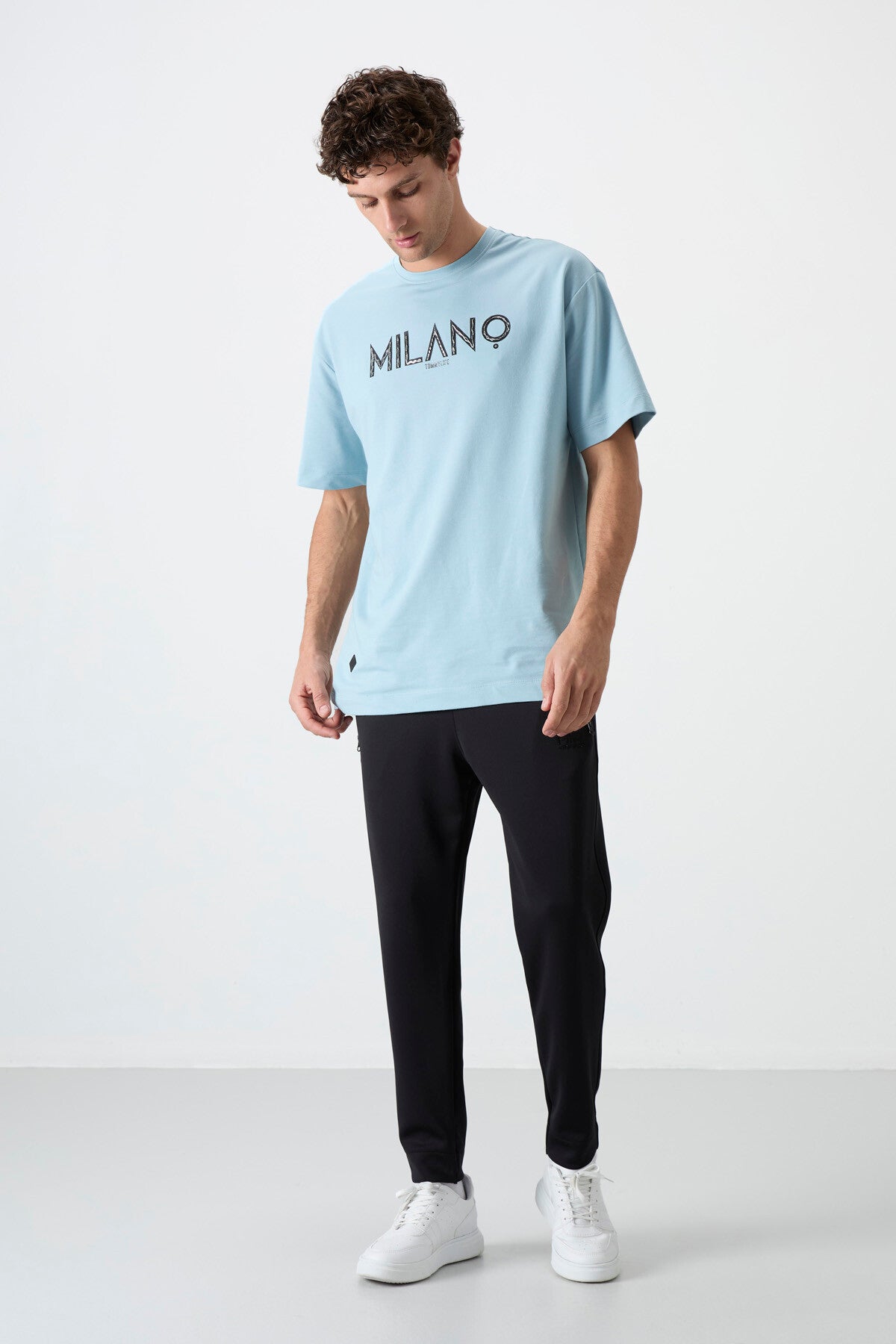 Barton Black Jogger Men's Tracksuit Bottom - 84952