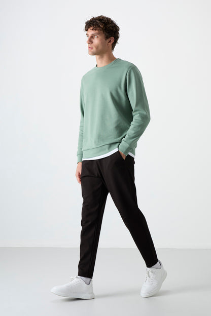 Barnes Black Men's Tracksuit Bottom - 84951