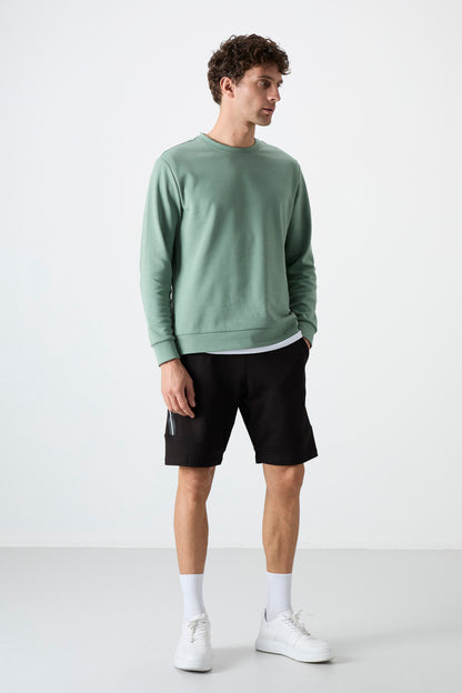 Black Printed Men's Shorts - 81246