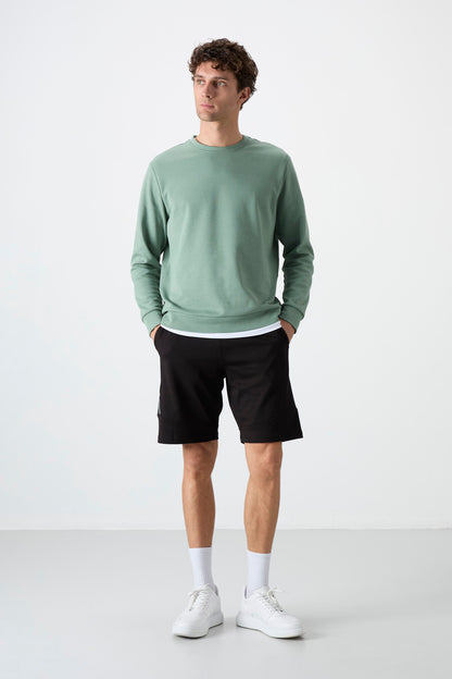 Black Printed Men's Shorts - 81246