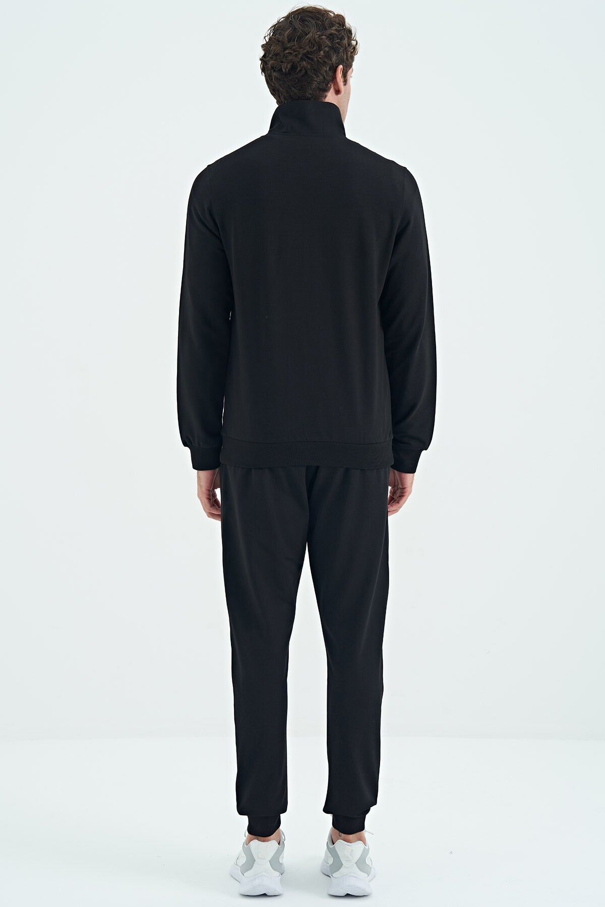 Harry Black Standard Fit Men's Tracksuit Set - 85197