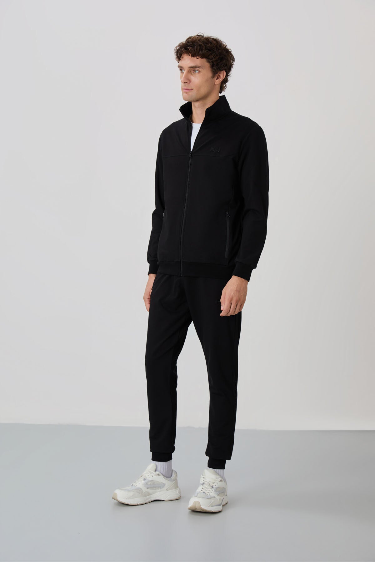 Anton Black Jogger Tracksuit Set - 85178