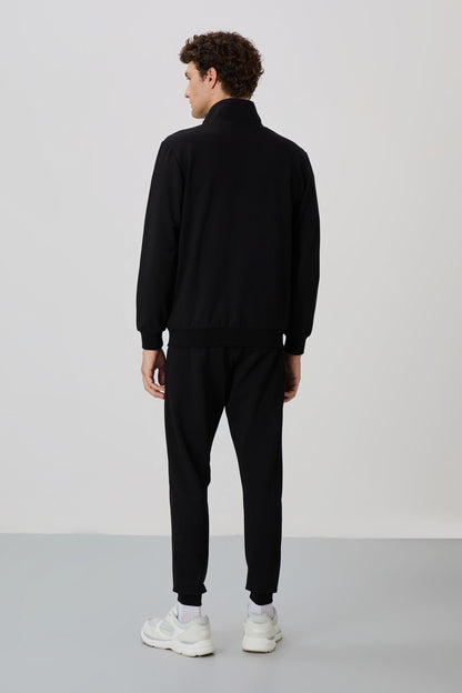 Anton Black Jogger Tracksuit Set - 85178