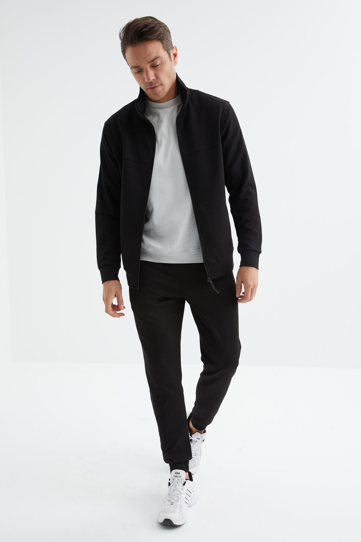 Hugo Black Jogger Men's Tracksuit Set - 85198