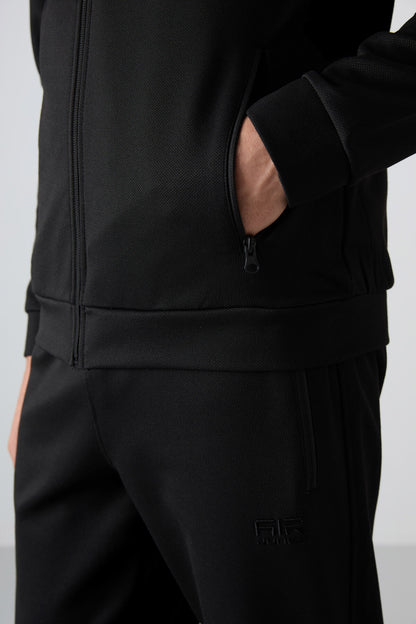 Hugo Black Jogger Men's Tracksuit Set - 85198