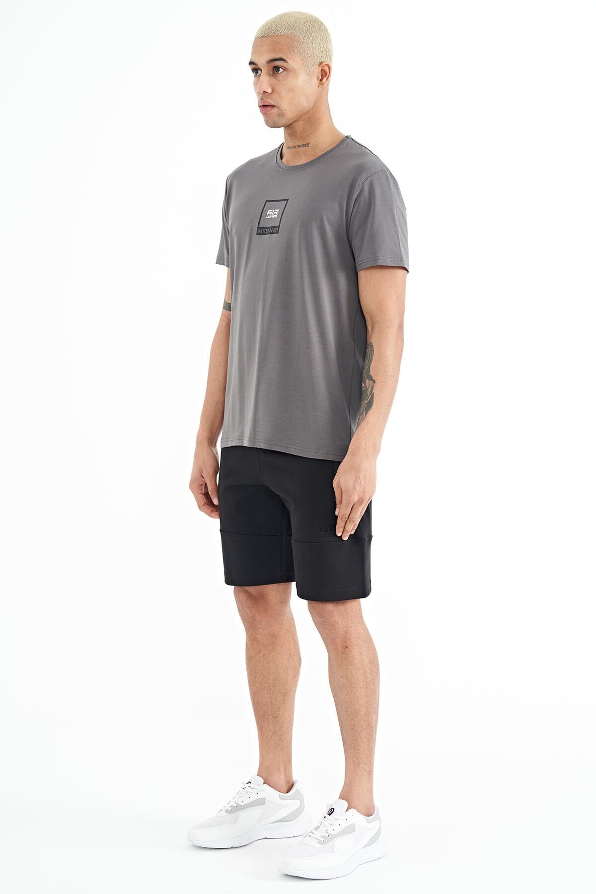 Alec Black Standard Fit Men's Shorts - 81243