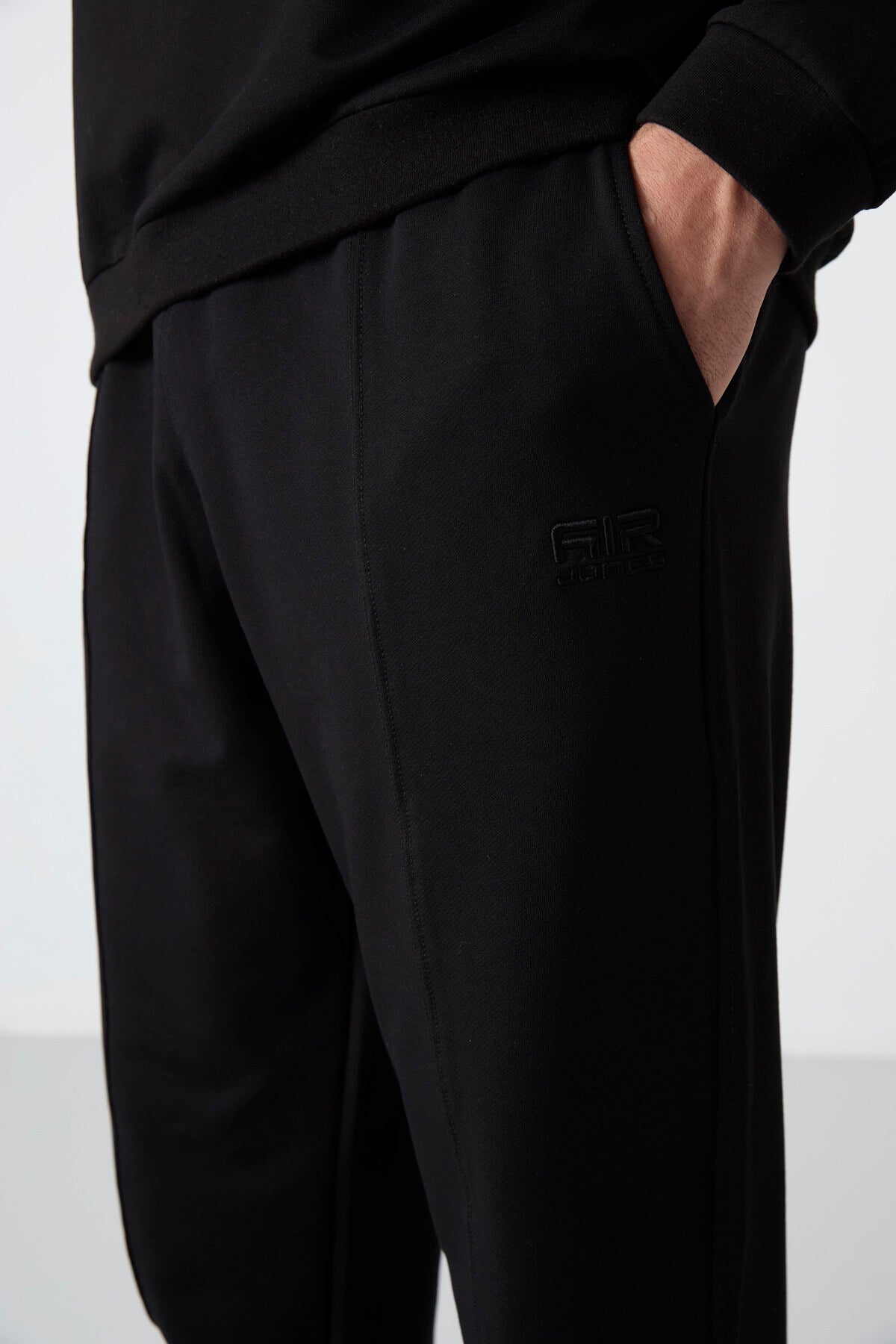 Keith Black Basic Men's Tracksuit Set - 85231