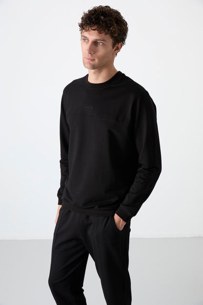 Keith Black Basic Men's Tracksuit Set - 85231