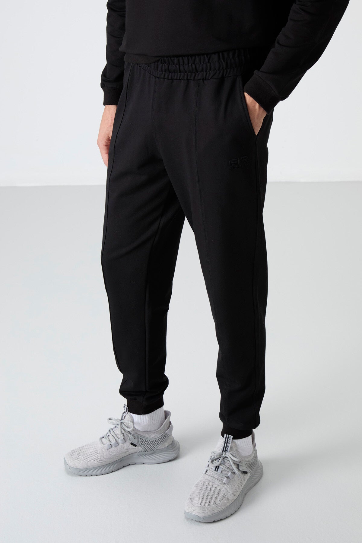 Keith Black Basic Men's Tracksuit Set - 85231