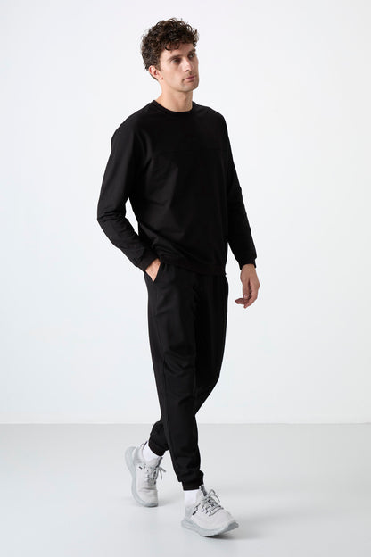Keith Black Basic Men's Tracksuit Set - 85231