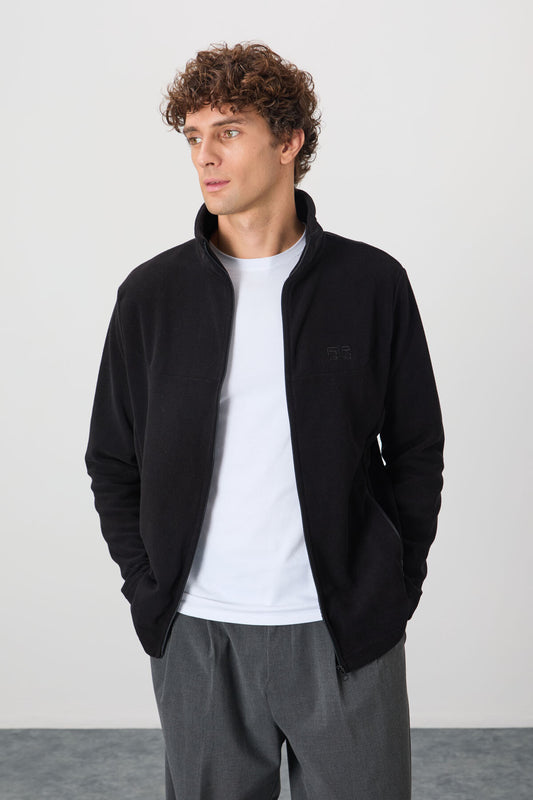 Hardy Black Standard Mold Polar Men's Sweatshirt - 88299