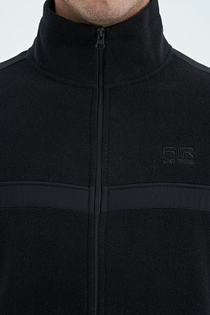 Doyle Black Men's Fleece Tracksuit Set - 85225