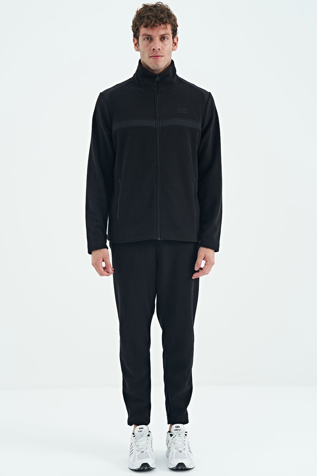 Doyle Black Men's Fleece Tracksuit Set - 85225
